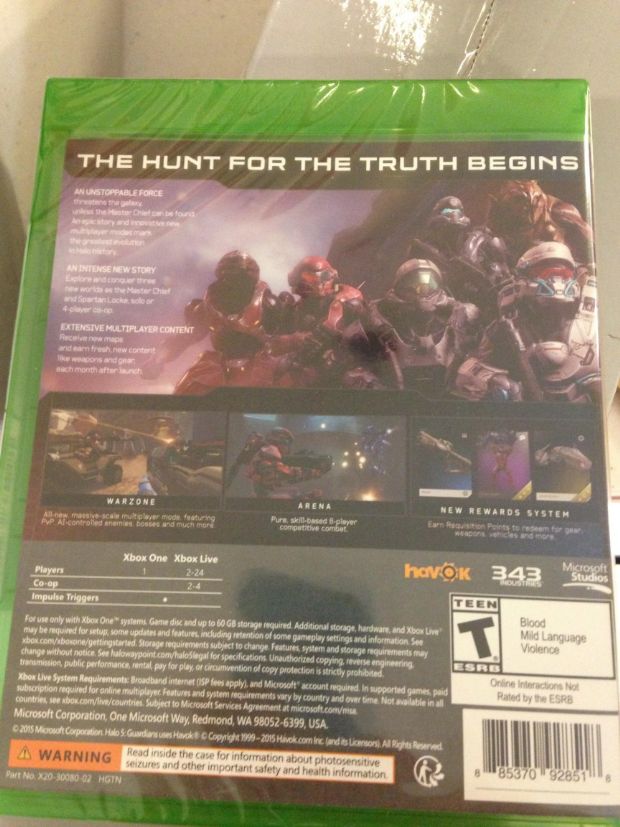 Halo 5'in ihtiyaç duyduğu alan devasa! Halo 5'in ihtiyaç duyduğu alan devasa!