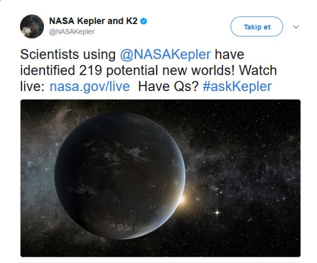 NASA, dünyamıza çok benzeyen 10 gezegen daha bulduğunu açıkladı!