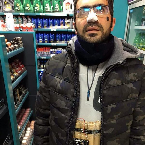 Canlı bomba challenge olan Youtuber, kıskıvrak yakalandı Canlı bomba challenge olan Youtuber, kıskıvrak yakalandı