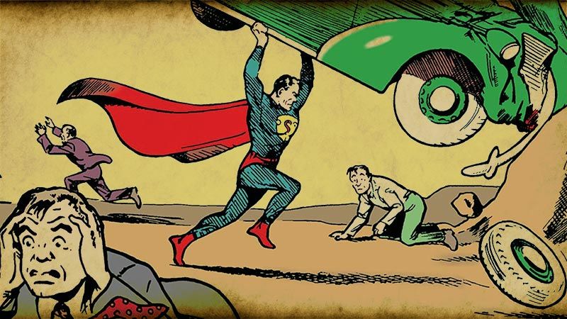 İlk Superman Çizgi Romanı Rekor Fiyata Satıldı İlk Superman Çizgi Romanı Rekor Fiyata Satıldı