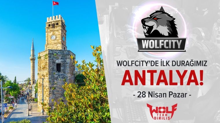 Wolfcity turnuvasının yeni ayağı Antalya’da başlıyor Wolfcity turnuvasının yeni ayağı Antalya’da başlıyor