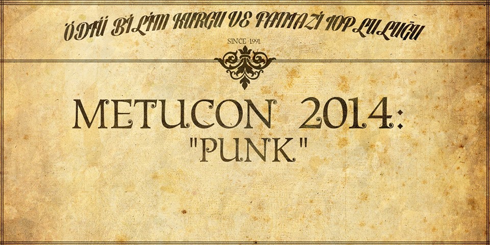 METUCON 18.Yaşında, PUNK temasıyla sizlerle! METUCON 18.Yaşında, PUNK temasıyla sizlerle!