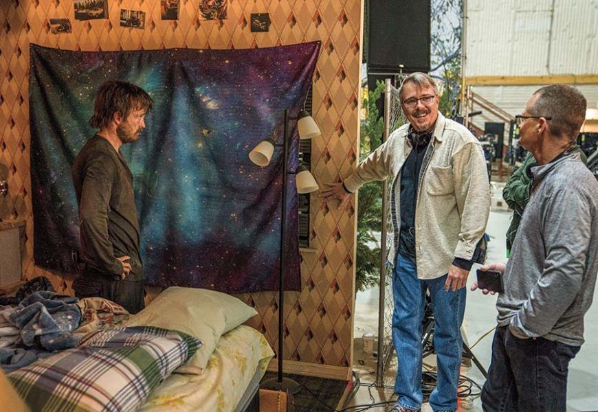 Breaking Bad filmi El Camino'dan set arkası fotoğrafı geldi Breaking Bad filmi El Camino'dan set arkası fotoğrafı geldi