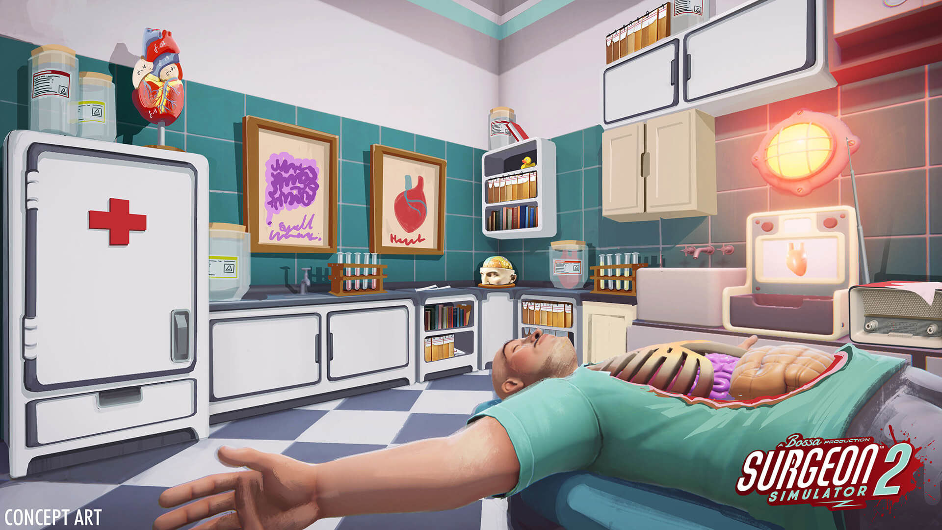 Surgeon Simulator 2 için resmi tanıtım fragmanı yayınlandı Surgeon Simulator 2 için resmi tanıtım fragmanı yayınlandı