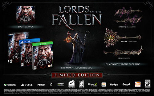 Lords of the Fallen Limited Edition tanıtıldı Lords of the Fallen Limited Edition tanıtıldı