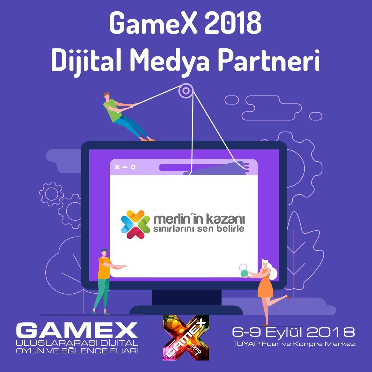 Gamex 2018 oyun fuarının dijital medya partneri olduk Gamex 2018 oyun fuarının dijital medya partneri olduk