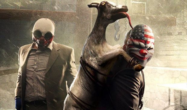 Payday 2: Goat Simulator Heist'in tanıtım videosu Payday 2: Goat Simulator Heist'in tanıtım videosu