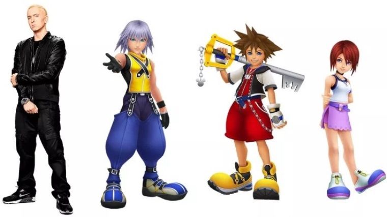 Eminem yaptığı şarkıda Kingdom Hearts melodisi kullandı Eminem yaptığı şarkıda Kingdom Hearts melodisi kullandı