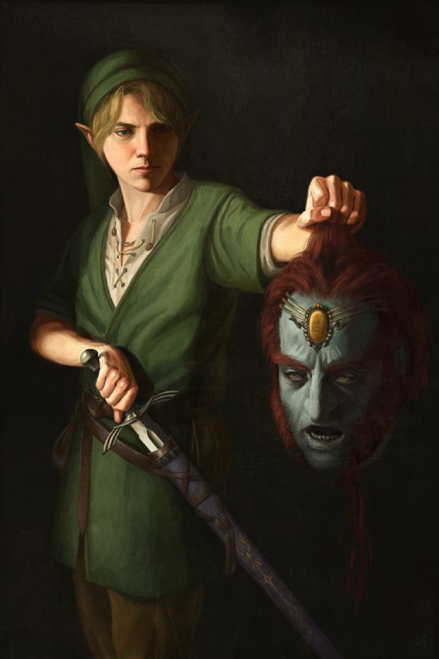 Legends of Zelda, Rönesans tablosu olsaydı nasıl gözükürdü? - 1 Legends of Zelda, Rönesans tablosu olsaydı nasıl gözükürdü? - 1