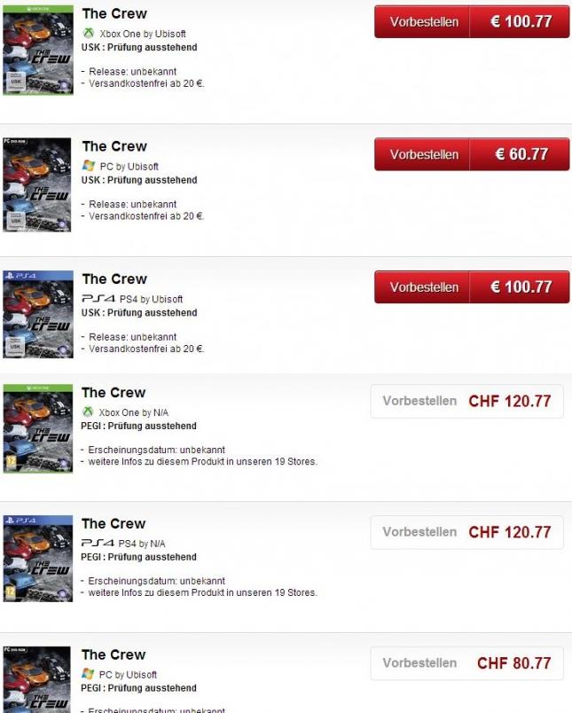 The Crew'un fiyatı dudak uçuklattı!