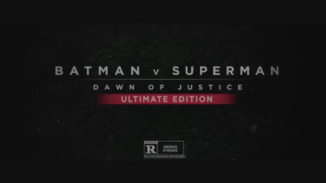 Batman v Superman'in Ultimate Edition videosu yayınlandı Batman v Superman'in Ultimate Edition videosu yayınlandı