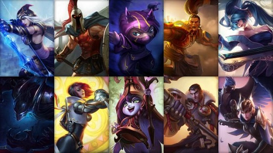 LoL'ün haftalık ücretsiz şampiyon rotasyonu