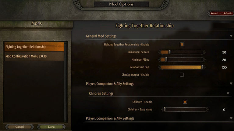 Mount and Blade II Bannerlord Modları: En İyi 10 Mod - 3 Fighting Together Relationship