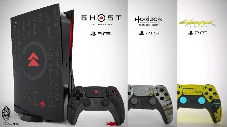PlayStation 5 için hayran yapımı 3 enfes tasarım PlayStation 5 için hayran yapımı 3 enfes tasarım