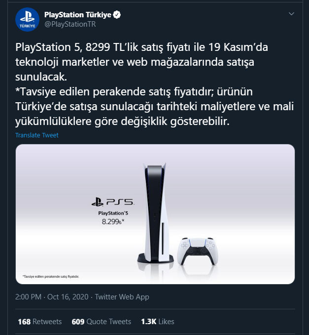 PlayStation 5 Türkiye fiyatı sonunda belli oldu PlayStation 5 Türkiye fiyatı sonunda belli oldu