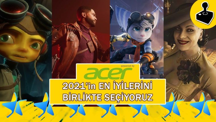 Acer sponsorluğunda 2021 yılının en iyi oyunlarını birlikte seçiyoruz Acer sponsorluğunda 2021 yılının en iyi oyunlarını birlikte seçiyoruz