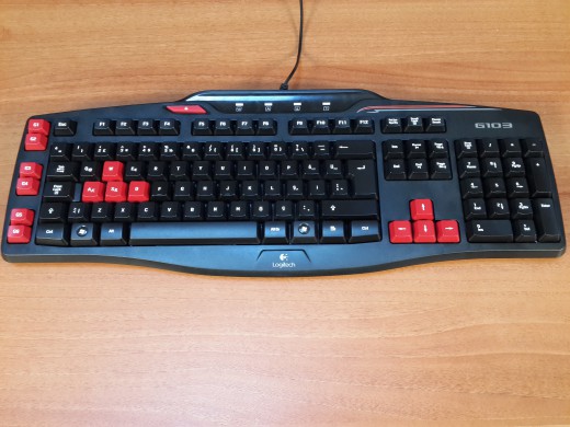 Logitech G103 Oyuncu Klavyesi - 1 Logitech G103 Oyuncu Klavyesi - 1
