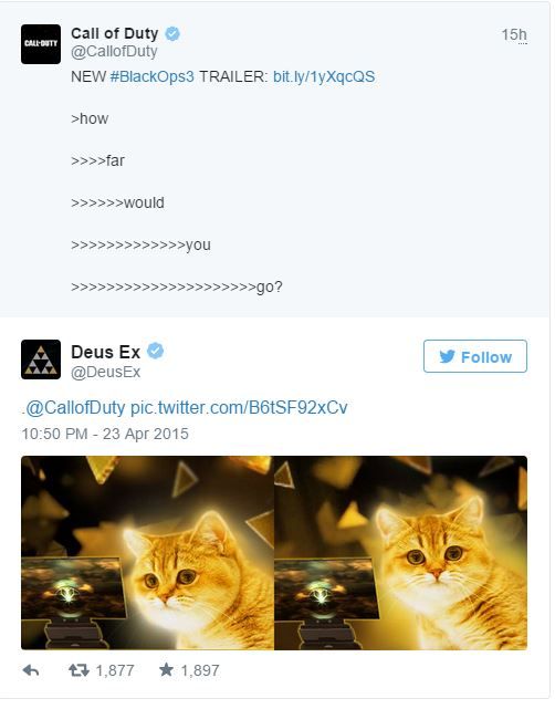 Deus Ex yapımcıları, Black Ops III'ün fragmanıyla dalga geçti! - 2 Deus Ex yapımcıları, Black Ops III'ün fragmanıyla dalga geçti! - 2