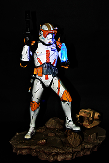 Commander Cody ArtFx Light Up Version (Figür İnceleme) - 12