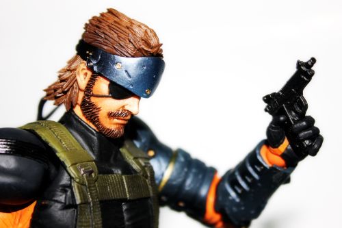 Peace Walker HD Edition- Snake Battle Dress Version Play Arts Kai (Figür İnceleme) - 7 Peace Walker HD Edition- Snake Battle Dress Version Play Arts Kai (Figür İnceleme) - 7