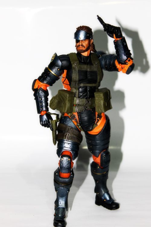 Peace Walker HD Edition- Snake Battle Dress Version Play Arts Kai (Figür İnceleme) - 8 Peace Walker HD Edition- Snake Battle Dress Version Play Arts Kai (Figür İnceleme) - 8