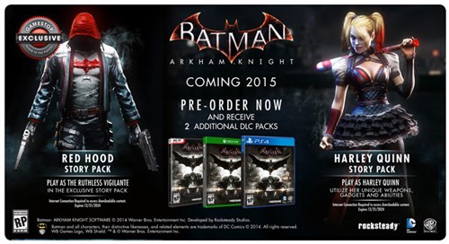 Batman: Arkham Knight'ın ön sipariş içerikleri belli oldu - 2 Batman: Arkham Knight'ın ön sipariş içerikleri belli oldu - 2