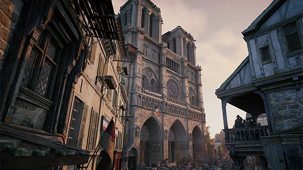 Assassin's Creed: Unity'deki Notre Dame, gerçeği ile aynı değil - 1 Assassin's Creed: Unity'deki Notre Dame, gerçeği ile aynı değil - 1